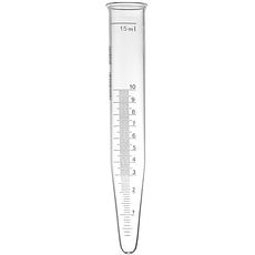 Tubes à centrifuger en verre avec rebord